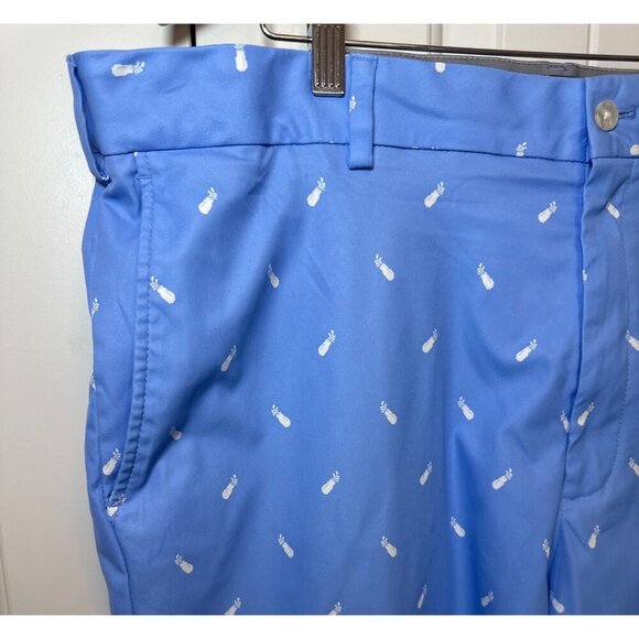 Walter Hagan Perfect 11 Light Blue Golf Bag design shorts, Waist: 42 - Picture 5 of 13